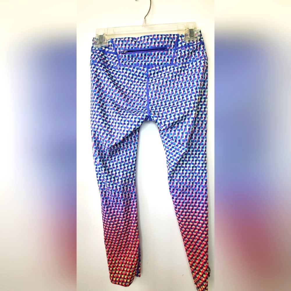 ATHLETA - size XS - Leggings cropped-activewear colorful - Picture 2 of 7